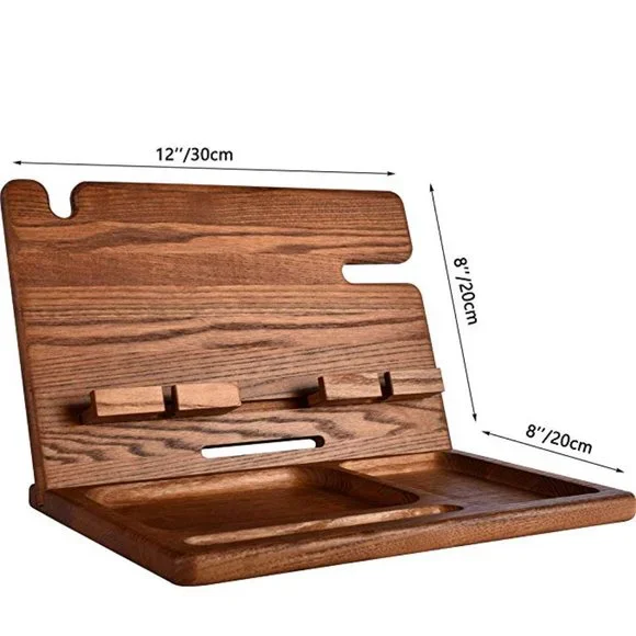 Cell Phone Stand Wooden Phone Dock